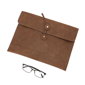 Клатч NEnvelope от изкуствена кожа, ретро държач за документи, бизнес и ежедневни мъжки чанти - Изображение 2  