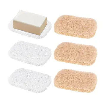 Поставка за сапун Държач за сапун за Многократна употреба на препарати за душата и сапун ястия Мат тава за пътуване в хотел и санитарен възел - Изображение 1  