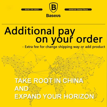 Baseus Допълнително заплаща на вашата поръчка (използвайте, за да промените начина на доставка/добавяне на продукт/смяна на продукта) - Изображение 1  