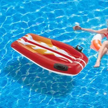 Надуваема дъска за сърф за деца, Момчета и момичета Плаващ борда, за да сърфирате с дръжка - Изображение 1  