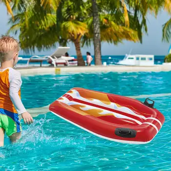 Надуваема дъска за сърф за деца, Момчета и момичета Плаващ борда, за да сърфирате с дръжка - Изображение 2  