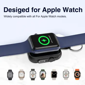 Зарядно устройство с регулируем ъгъл на наклона за Apple Watch Модерна технология за зареждане на устройства на Apple Watch Бързо зареждане на Магнитна издънка за Iwatch - Изображение 1  