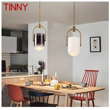 Окачен лампа TINNY Nordic Creative Модерни прости led лампи за дома трапезария - Изображение 1  