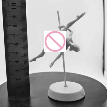 Комплект Фигури От смола в мащаб 1/24 за nsfw Micro Reduction Statue Pole Dance Танцьорка GK Играчка В Разглобено и Неокрашенном формата Безплатна Доставка - Изображение 2  
