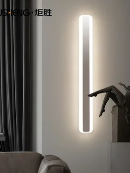 модерни led кристални стенни лампи, лампа, abajur espelho лампара pared dinging room лампа до лампа - Изображение 1  
