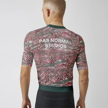 2023 Мъжка Риза с къс ръкав, Лятна велосипедна риза за планински велосипеди, Дишаща Велосипедна облекло Ropa Ciclismo МТБ uniform - Изображение 2  
