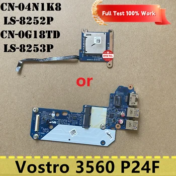 За лаптоп DELL Vostro 3560 P24F V3560 Двойна такса USB LAN Ethernet или заплащане за четене на SD карти LS-8252P 0G18TD CN-0G18TD LS-8253P - Изображение 1  
