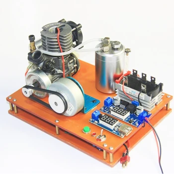 Модел двухтактного генератор на метанол 15-то ниво вольтметром, модифицирана модел на генератор на гориво - Изображение 1  