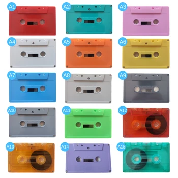 Иновативен лентата на новия стандарт с цветен празен кассетой на 60 минути с магнитната аудиокассетой за запис на реч и музика - Изображение 2  