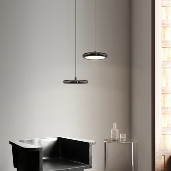 Модерен led кръгла окачен лампа за кухня, трапезария, висящи осветителни тела, нощни тумбочек за спални, лампи, лампа Безплатна Доставка - Изображение 1  