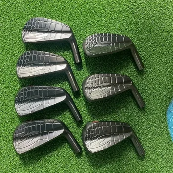 Zodia на MAQ-Комплект железни стикове за голф с капак за главата, оригиналната лимитирана серия, черен цвят, 4, 5, 6, 7, 8, 9 P - Изображение 1  