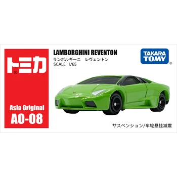 Един истински модел легкосплавного колата TAKARATOMY, пусната ограничена серия в Азия, AO-08 Lamborghini Raventon 904021, подаръци за деца - Изображение 2  