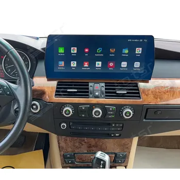Android 12 Радиото в автомобила Екран За BMW 5 Серия E60 E61 СМС 2006 2007 2008 2009 2010 M5 Carplay Мултимедиен Плейър Стерео Главното Устройство - Изображение 2  