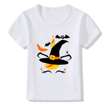 Тениска с единорогом, сладък дизайн, забавна тениска, летен топ за момчета, риза за малки момиченца, дрехи - Изображение 2  