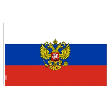 Отвътре и отвън, който да се вее флаг, Без флагштока полиестер Високо качество на Президент на Русия, флаг 90 *150 см - Изображение 1  