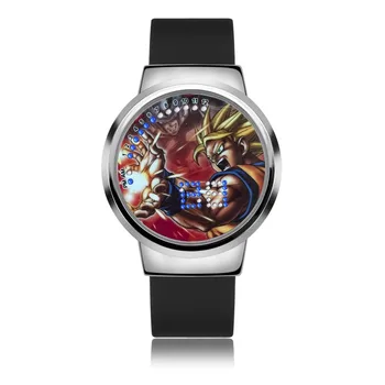 Dragon Ball, Кралят на маймуните Костенурка Sage Супер Сайян Мъжки Дамски Подарък студентски водоустойчив сензорни led часовници Цифров часовник - Изображение 1  