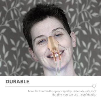 Уплътнение за носа канюла Стикер за кислородна тръба Етикети за кислородна тръба Фиксирана лента за носна тръба Лента за хранене на носа - Изображение 2  
