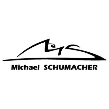 Състезанието на Формула 1 Михаел Шумахер Спортни Креативни Стикери за Декорация Автомобилни Стикери и Декоративни лепенки за Прозорци на коли и Аксесоари за тяло - Изображение 1  