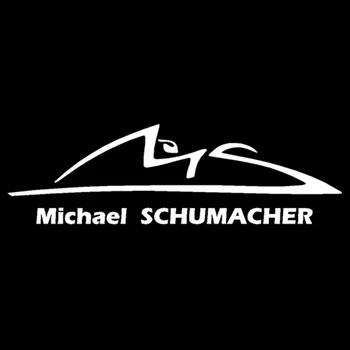 Състезанието на Формула 1 Михаел Шумахер Спортни Креативни Стикери за Декорация Автомобилни Стикери и Декоративни лепенки за Прозорци на коли и Аксесоари за тяло - Изображение 2  
