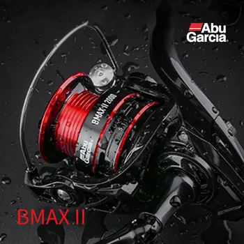 Оригиналната ABU GARCIA BLACK MAX 2 Спиннинговая Риболовна макара 4 + 1BBs с графит подкрепа корпус, макара за морски риболов, Риболовна макара BMAX2 - Изображение 1  