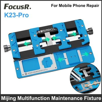 Mijing K23 Pro Мултифункционален двухосевое печатното устройство за поддръжка на дънната платка на мобилния телефон с BGA-чип, инструмент за запояване и ремонт - Изображение 1  