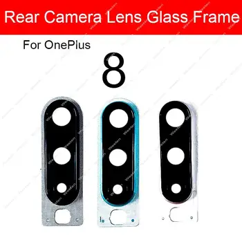 За Oneplus 1 + 8 9 Pro 8Pro 9Pro 8T 9R Задната част на Основната камера, стъкло с рамка, държач за етикети - Изображение 2  